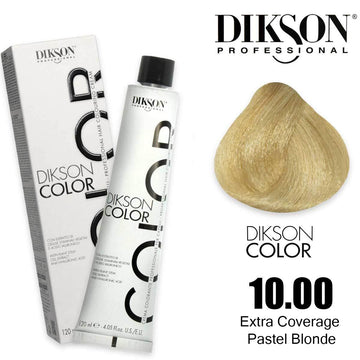Dikson Extra Coverage Hair color 120ml - Shade 10.00(Pastel Blonde)